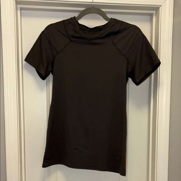 TOMMIE COPPER Women's Black Short Sleeve Top - Picture 7 of 12